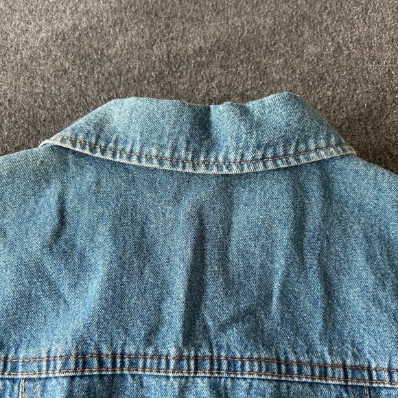 Vintage 90s Denim Vest - Picture 6 of 7